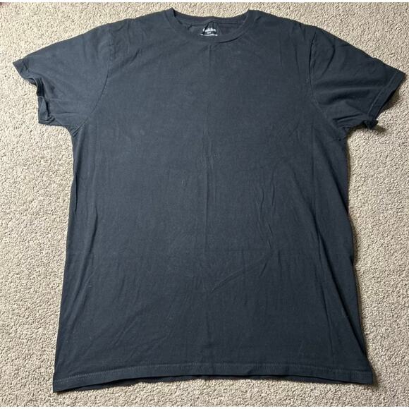 Men’s Size Large Goodfellow & Co. Plain Black Tee Crew Neck T-Shirt - Picture 1 of 3